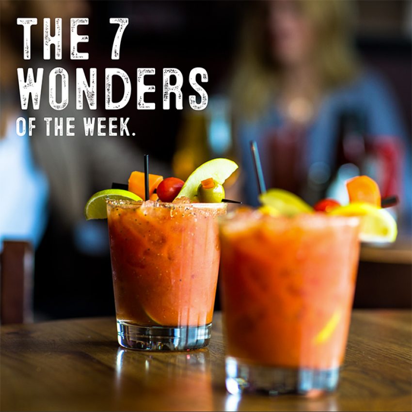 Rusty Bucket Cocktails - the 7 wonders of the week.